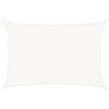vidaXL Vela Parasole 160 g/m&sup2; Bianca 3x4,5 m in HDPE