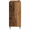vidaXL Mobile porta vinili Legno vecchio 85 x 38 x 89 cm