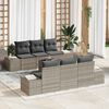 vidaXL Set Divano da Giardino 8 pcs Grigio chiaro e grigio scuro