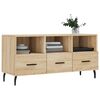 vidaXL Mobile Porta TV Rovere Sonoma 102x36x50 cm in Legno Multistrato