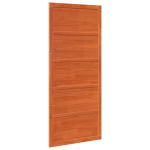 vidaXL Porta del fienile 80 x 2,5 x 208 cm Legno Massello di Pino