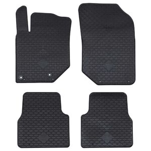 vidaXL Tappetino per Auto 4 pz adatto per C4 2021- Gomma
