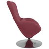 vidaXL Poltrona uovo Rosso Vino 63 x 73 x 90 cm Tessuto