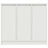 vidaXL Credenza Bianca 85x34x76 cm in Legno Multistrato