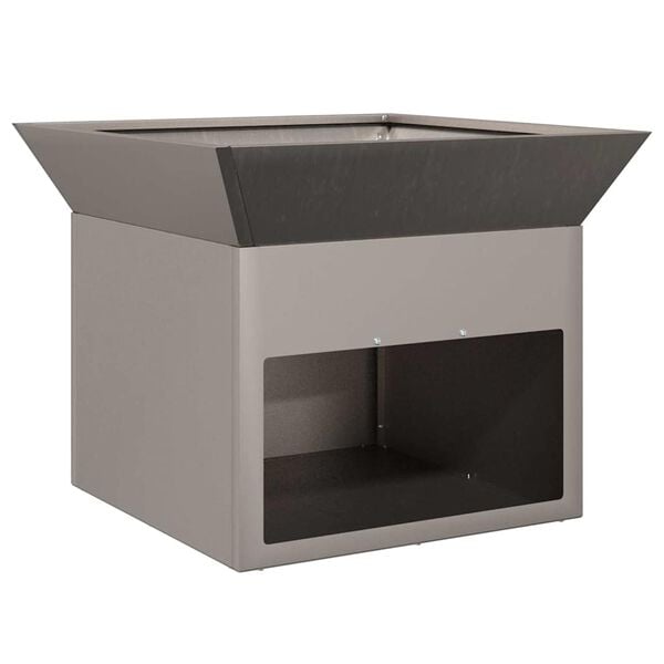 vidaXL Focolare Ruggine 50 x 50 x 40 cm acciaio corten