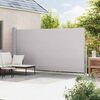 vidaXL Tenda Laterale Retrattile per Patio 200x500 cm Grigia