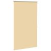 vidaXL Tenda a rullo oscurante 124,4x175 cm Tessuto Larghezza 120 cm beige