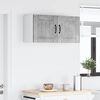 vidaXL Mobile da cucina Lucca 2 pcs Grigio cemento 40 x 31 x 40 cm