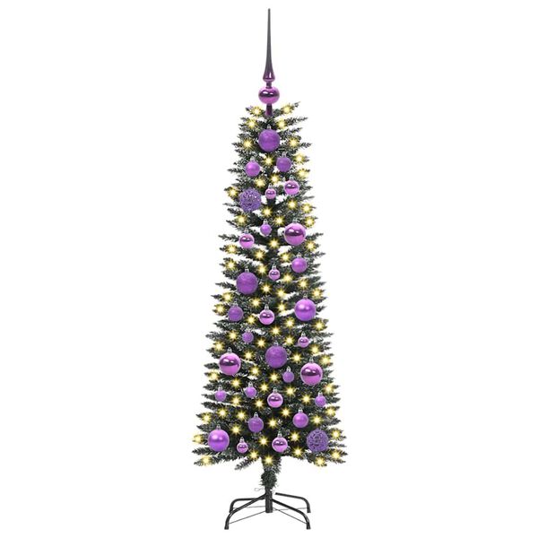 vidaXL Albero di Natale artificiale Verde 40.5 x 40.5 x 120 cm