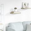 vidaXL Scaffale a Parete Rovere 40x23x3,8 cm in MDF