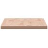 vidaXL Piano Bagno 80x40x2,5 cm Legno Massello di Faggio