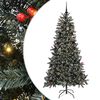 vidaXL Albero di Natale artificiale con 300 LED Verde 210 cm