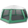 vidaXL Tenda da piscina con Patta Rimovibile&Pareti in Rete 690x690 cm
