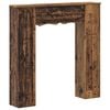 vidaXL Cornice per camino Legno antico 102 x 20 x 102 cm