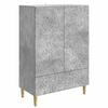 vidaXL Credenza Grigio Cemento 66 x 34,5 x 95 cm Legno ingegnerizzato