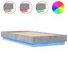 vidaXL Giroletto con LED Grigio Cemento 75x190 cm