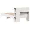 vidaXL Letto con Libreria senza Materasso 75x190 cm in Legno Pino