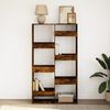 vidaXL Libreria Rovere Fumo 100x33x175 cm in Legno Multistrato