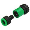 vidaXL Tubo da Giardino 5-Ply Verde e Giallo 1 / 2'' 10 m PVC