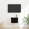 vidaXL Mobile TV da parete Nero 60 x 31 x 29.5 cm Legno multistrato