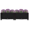 vidaXL Fioriera Rialzata 80x40x23 cm in Polipropilene