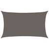 vidaXL Vela Parasole 160 g/m&sup2; Antracite 5x8 m in HDPE