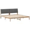 vidaXL Struttura del letto Marrone 200 x 200 cm Pino massello