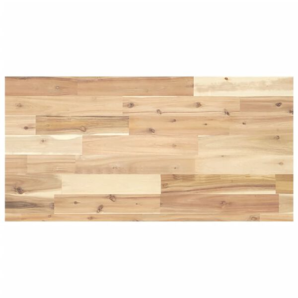 vidaXL Ripiano a Parete 100x40x4 cm Legno Massello Acacia Non Trattato