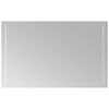 vidaXL Specchio da Bagno con Luci LED 50x80 cm