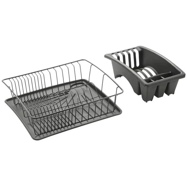 Metaltex Scolapiatti Aquatex Plus Lava Nero