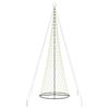 vidaXL Albero di Natale LED Bianco caldo 500 cm Metallo