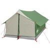 vidaXL Tenda da Campeggio per 2 Persone Verde Impermeabile
