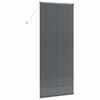 vidaXL Tendaggi a veneziana Grigio scuro 220 x 95 cm Alluminio