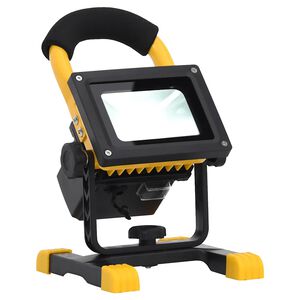 vidaXL Faretto a LED Ricaricabile con Maniglia 30 W Bianco Freddo