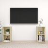 vidaXL Mobili TV 2 pz Rovere Sonoma 72x35x36,5 cm in Legno Multistrato