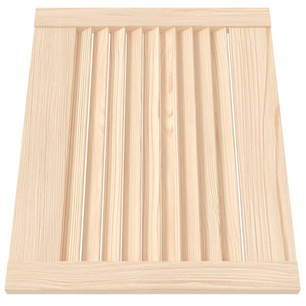 vidaXL Ante con Design a Lamelle 2 pz 39,5x49,4 cm in Legno di Pino