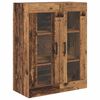 vidaXL Credenza Legno vecchio 69,5 x 34 x 180 cm Legno multistrato