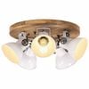 vidaXL Lampada da Soffitto 25 W Bianca 50x50x25 cm E27