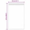 vidaXL Tende in Voile con Passanti 2 pz Sabbia 140x225 cm