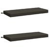 vidaXL Cuscini per Panchina a 2 Pezzi SOEST 2 pz 100% Poliestere