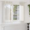 vidaXL Tende in Voile con Occhielli 2 pz Crema 140x175 cm