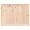 vidaXL Contenitore per Bucato 88,5x44x66 cm Legno Massello Pino