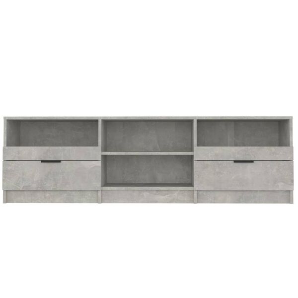 vidaXL Mobile per TV Grigio Cemento 150x33,5x45cm Legno Ingegnerizzato
