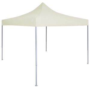 vidaXL Tenda Party 200 x 200 x 315 cm Crema Tessuto Oxford
