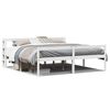 vidaXL Letto Anziani con Testiera Bianco 180x200cm Legno Massello Pino