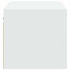 vidaXL Mobile a Parete Bianco 70x42,5x40 cm in Legno Multistrato