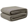 vidaXL Tappeto da Tenda Grigio chiaro 500 x 250 cm Polietilene