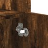 vidaXL Credenza Rovere Fumo 100x35x75 cm in Legno Multistrato