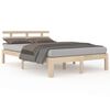 vidaXL Giroletto in Legno Massello 180x200 cm Super King