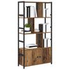 vidaXL Libreria Legno vecchio 80 x 30 x 155,5 cm Legno multistrato
